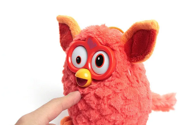 New Electronic Toys phoebe 7 Color Electric Pets Owl Elves Plush toys Recording Talking Toys Christmas Gifts with Furbiness boom