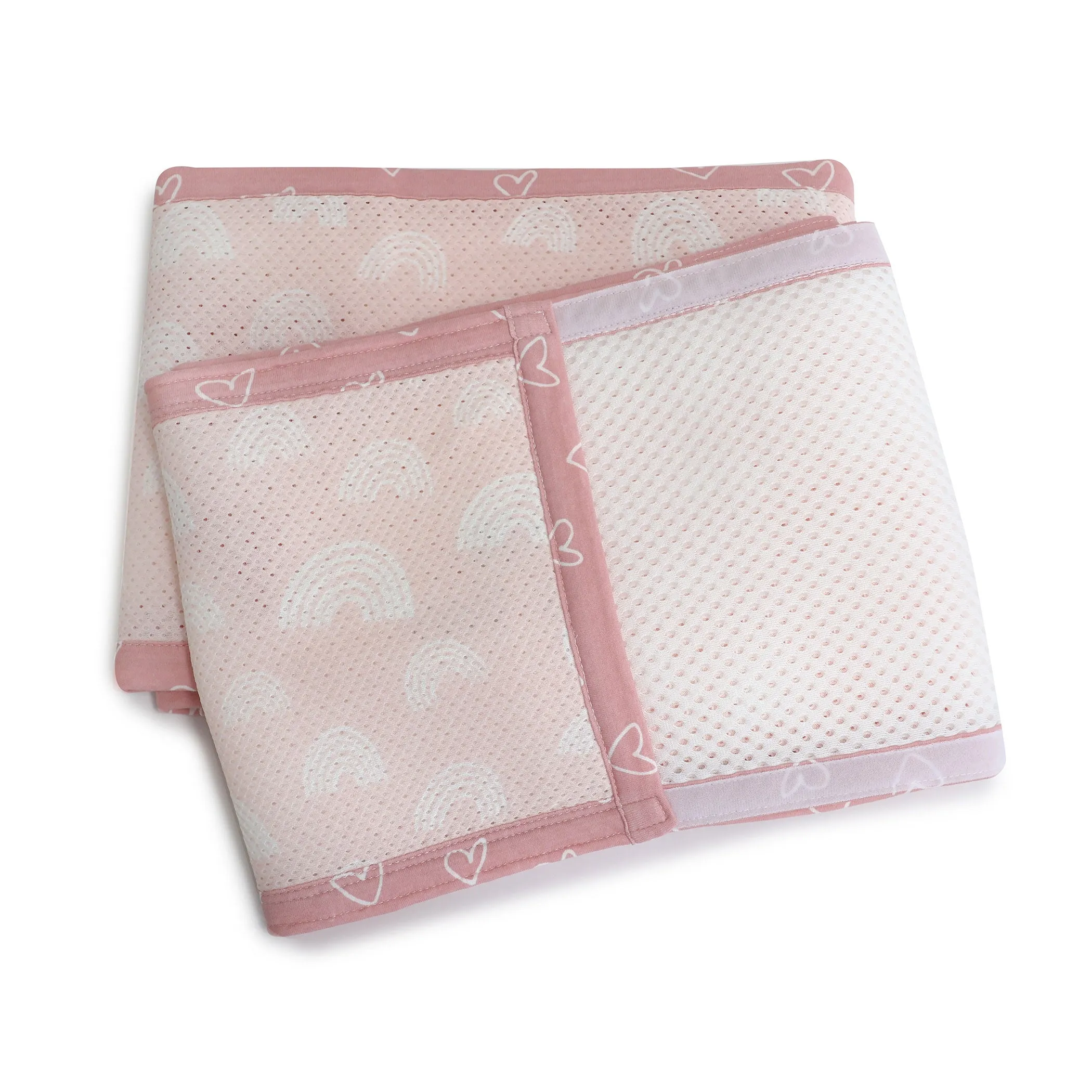 Nordic Breathe Easy® Air  Cot Liner Dusty Berry/Rose