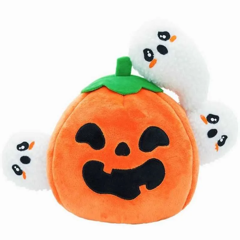 Pumpkin Burrow Dog Toy