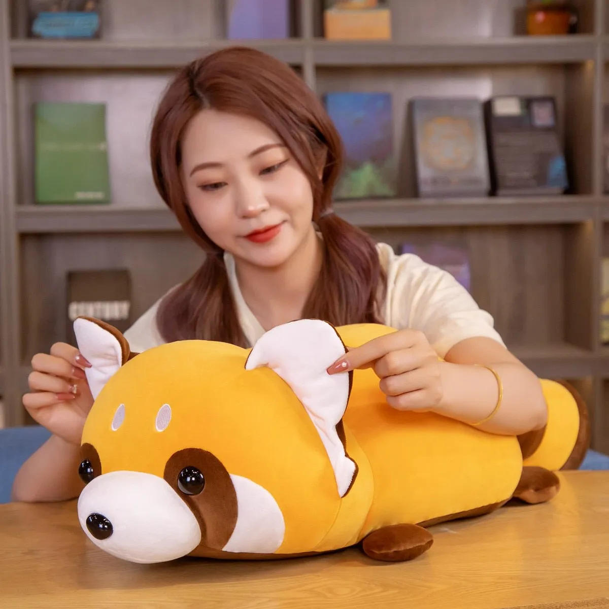 Raccoon Plushie Pillow