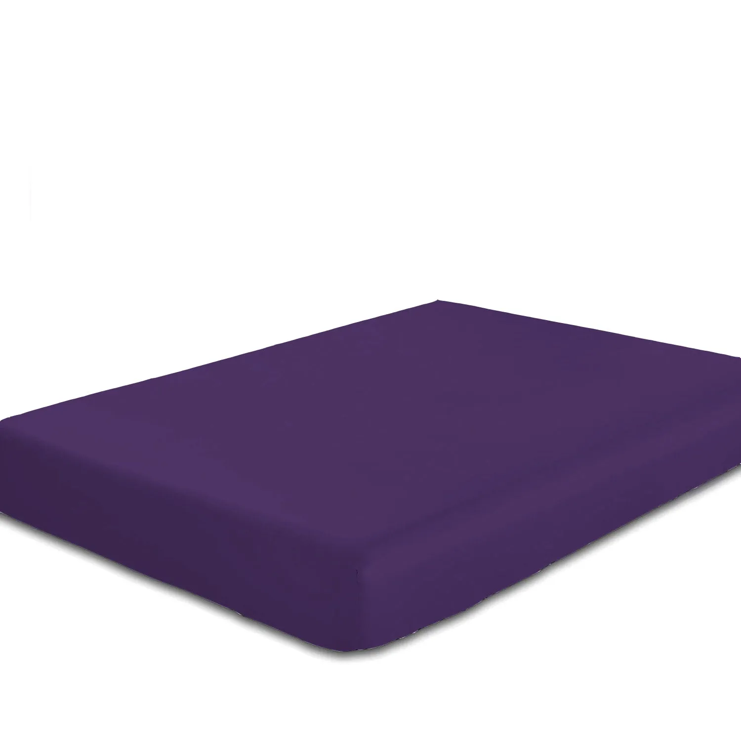 Rest Super Soft King Flat Sheet 220x240cm-Dk Purple