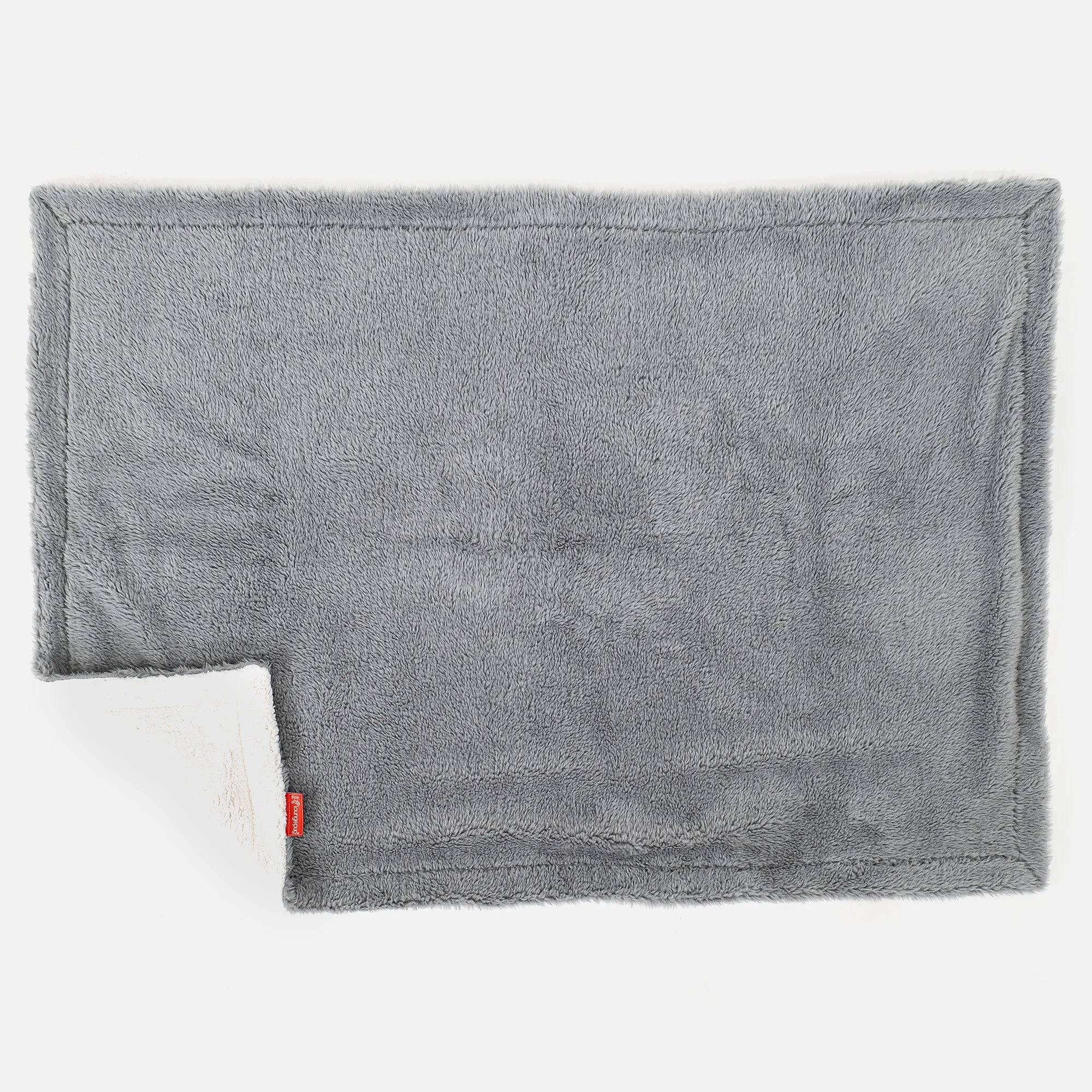 Sherpa Throw / Blanket - Teddy Faux Fur Dark Grey