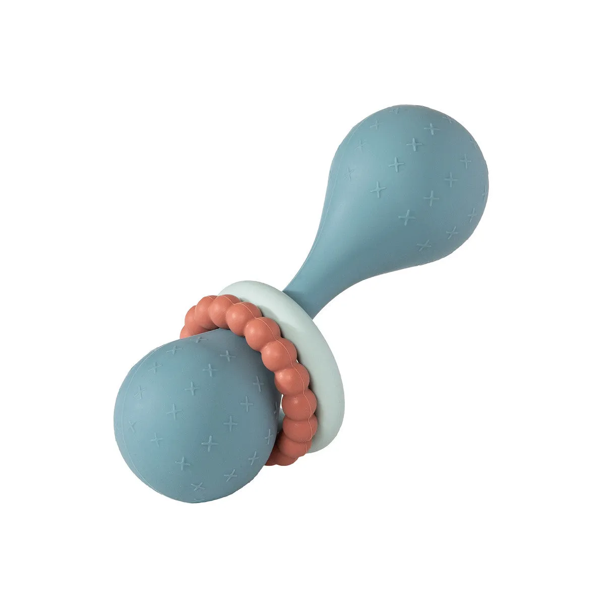 Simply Silicone Slate Rattle