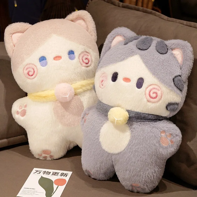 Soft Cat Pillow Plushie