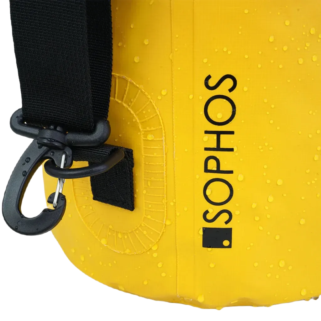 Sophos Lifestyle Dry Sack Bag 20L Yellow 500D PVC