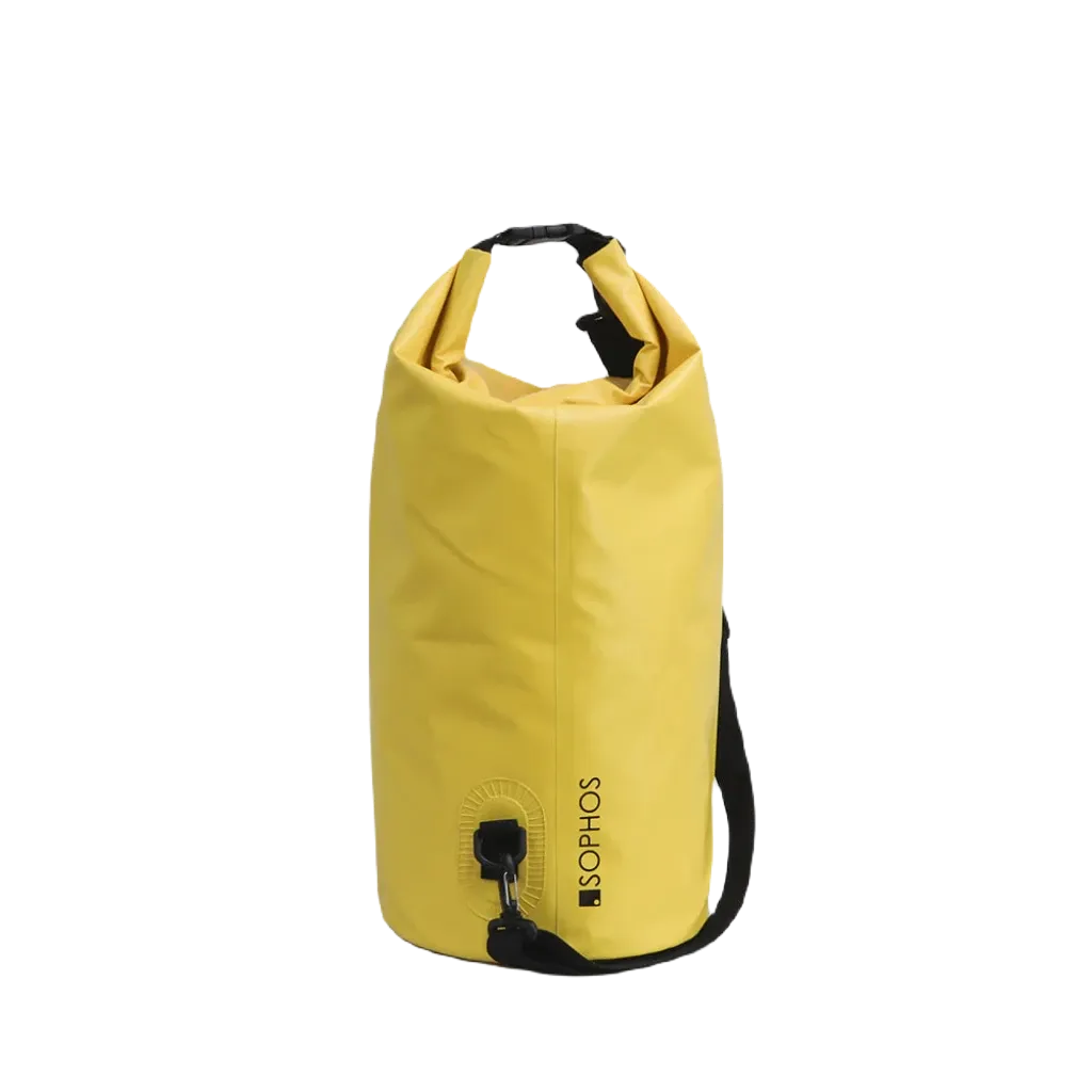 Sophos Lifestyle Dry Sack Bag 20L Yellow 500D PVC