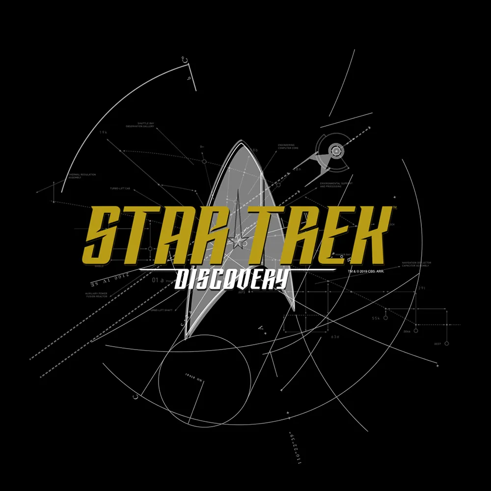 Star Trek: Discovery Logo Sketch Premium Tote Bag