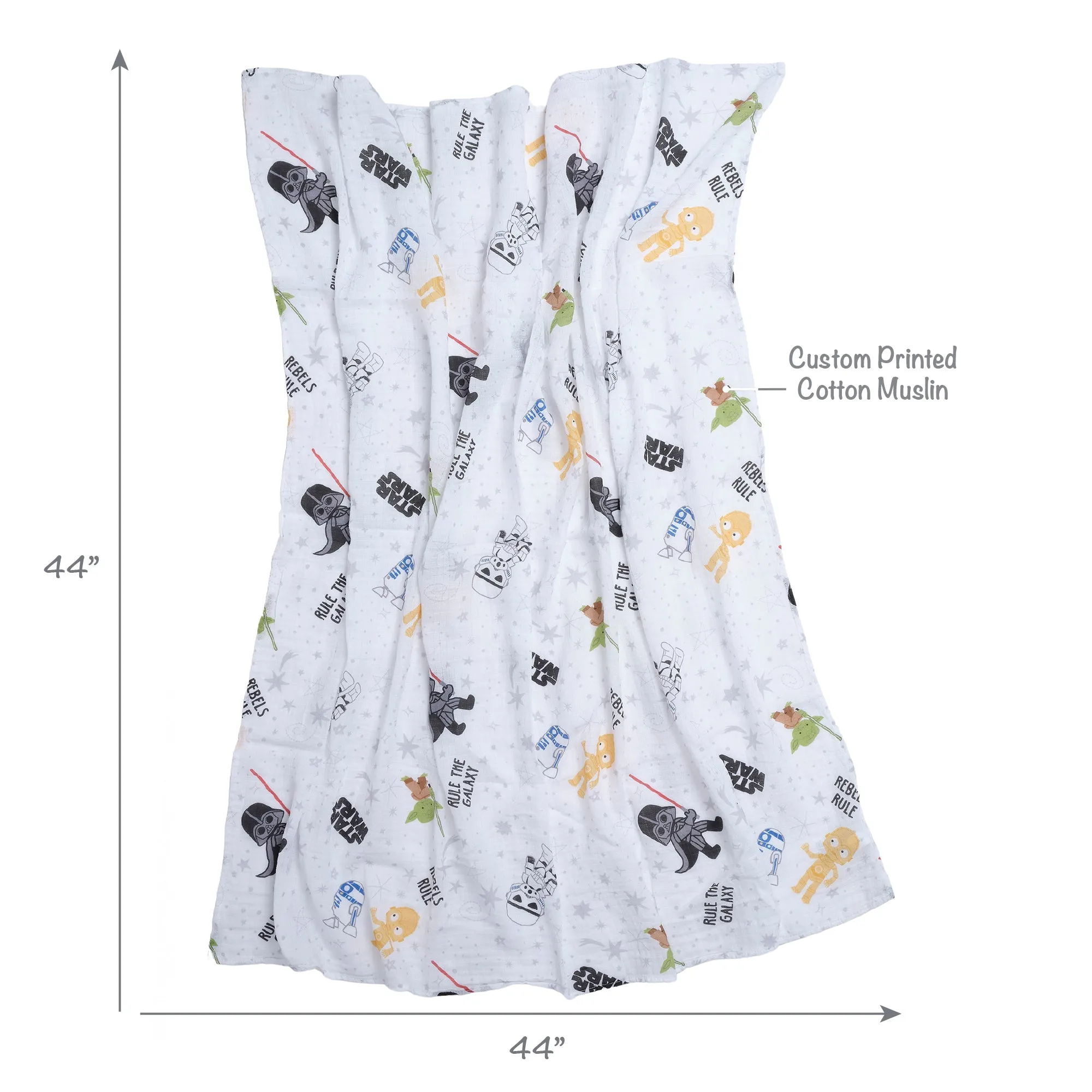 Star Wars Cotton Swaddle Blankets