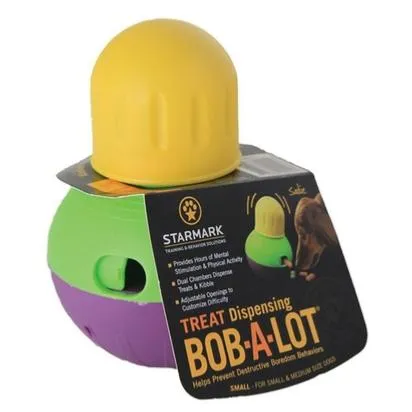 Starmark Bob-a-Lot Interactive Dog Toy