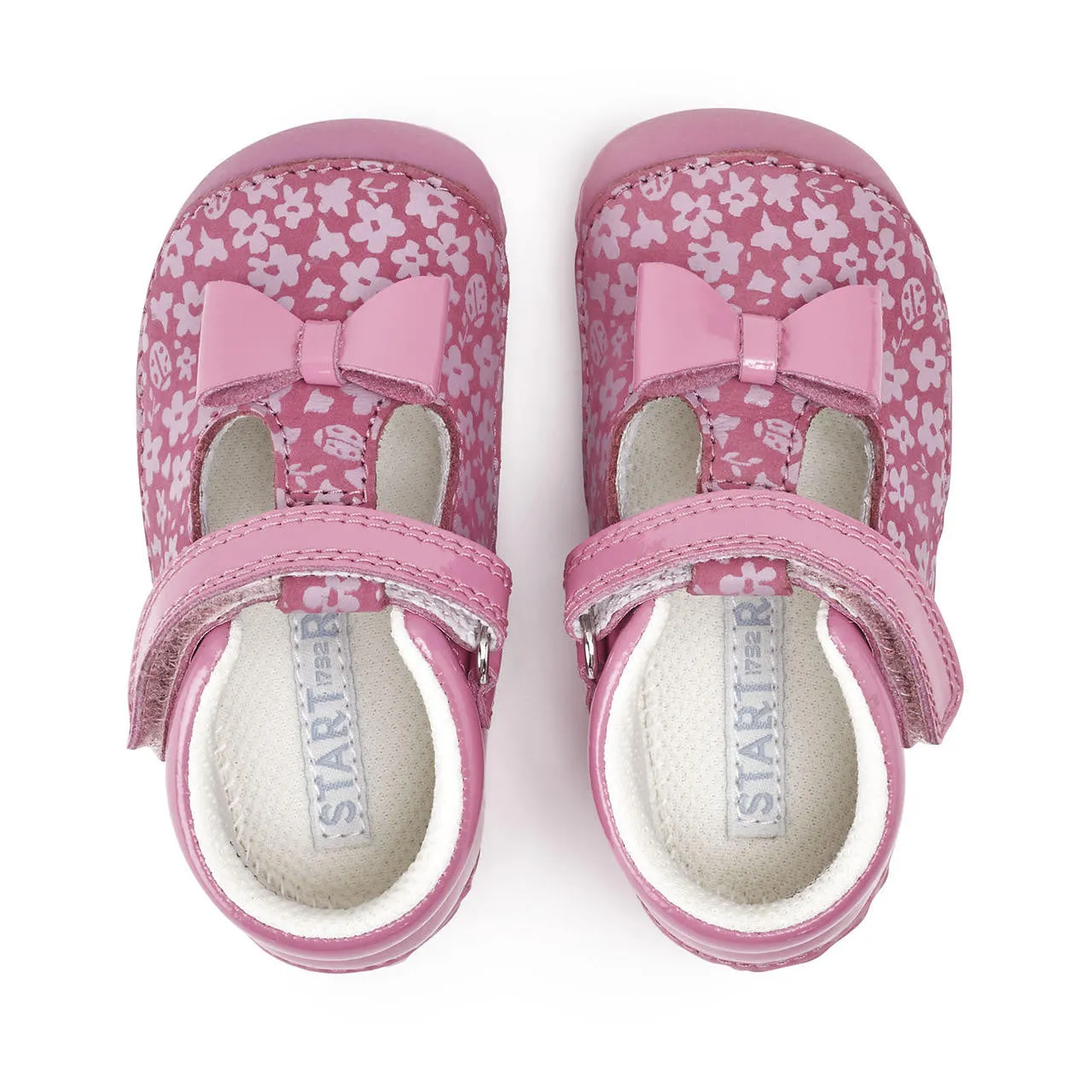 Start-Rite 0765 Wiggle Pink Nubuck & Patent