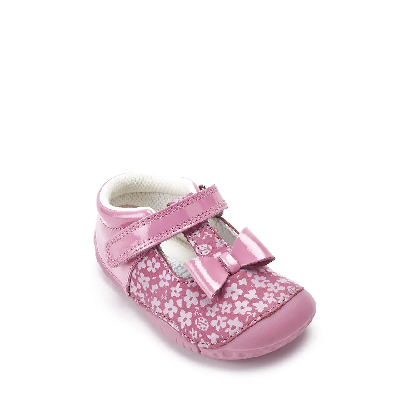 Start-Rite 0765 Wiggle Pink Nubuck & Patent