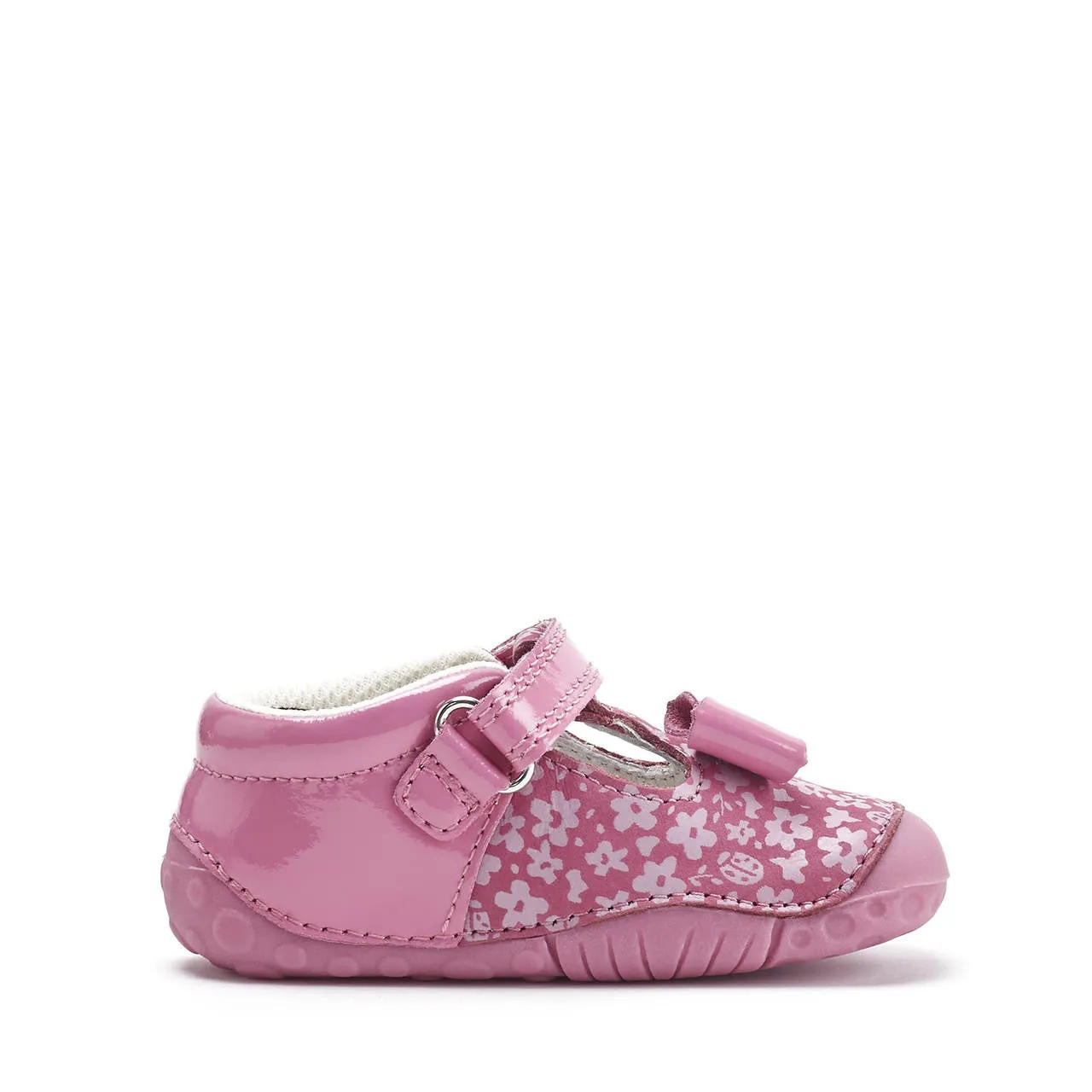 Start-Rite 0765 Wiggle Pink Nubuck & Patent