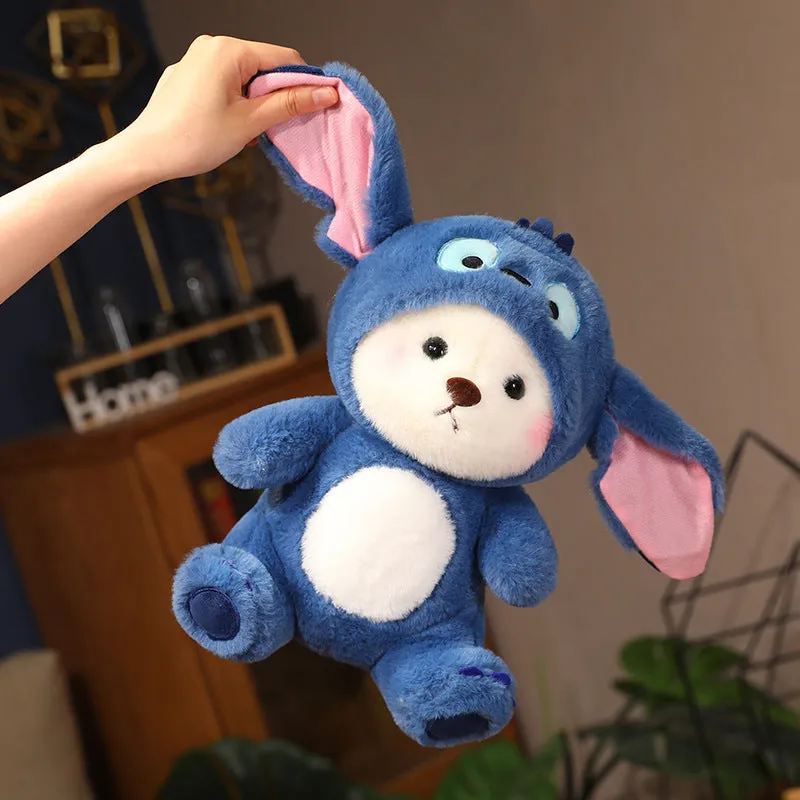 Stitching Dreams: Transforming into a Huggable Bear Plush