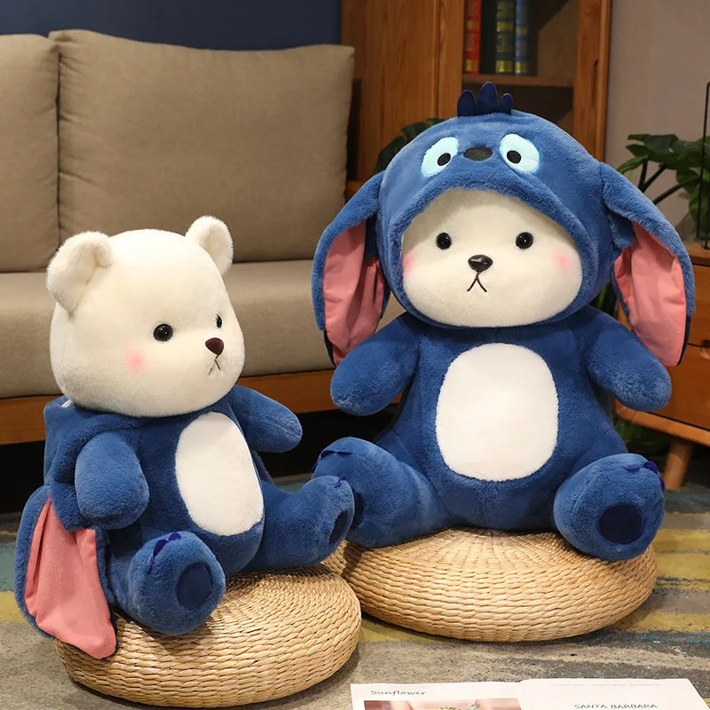 Stitching Dreams: Transforming into a Huggable Bear Plush