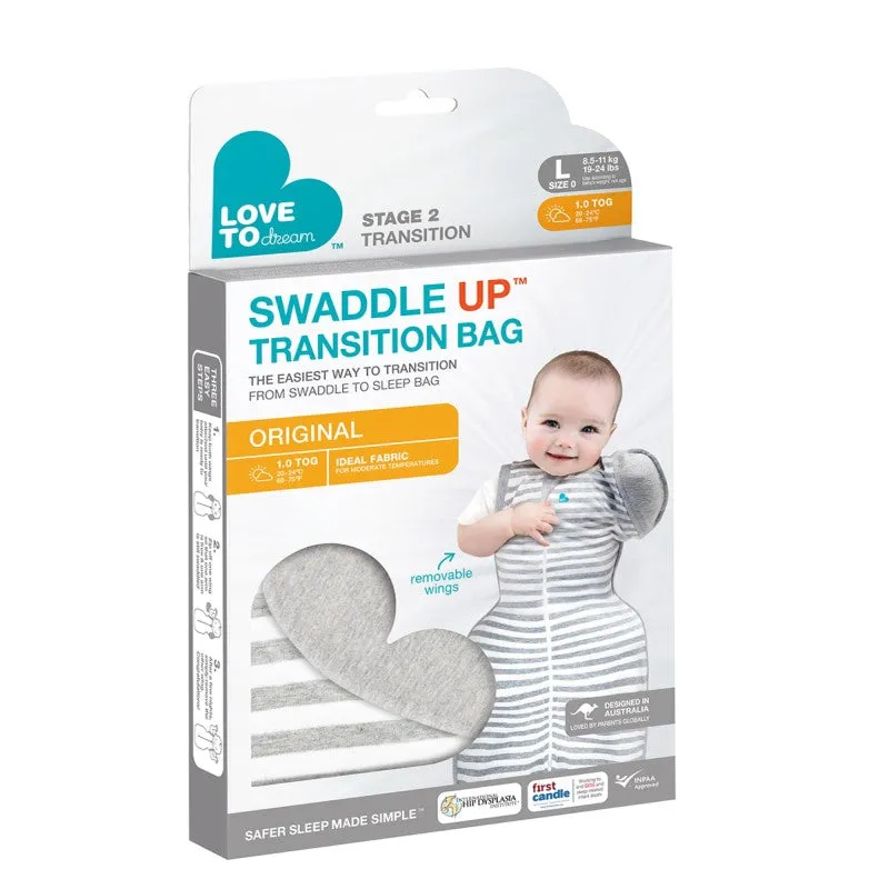 Swaddle Up Transition Bag - Grey