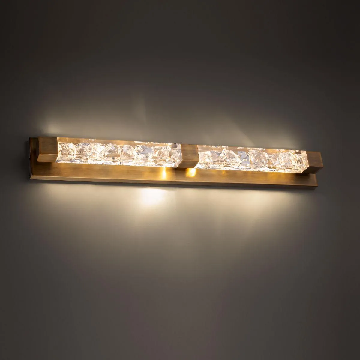 Terra 34 in. LED Bath Bar Brass finish