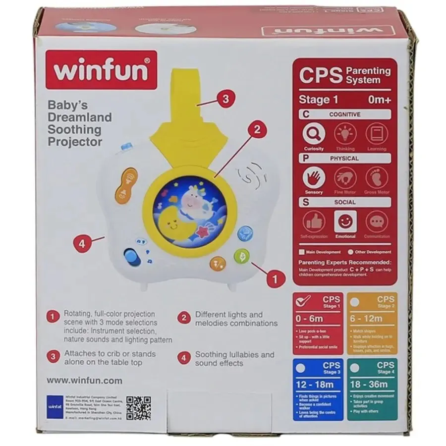 Winfun Baby's Dreamland Soothing Projector